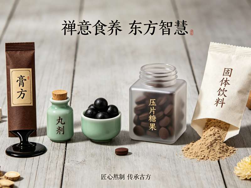 药食同源食品代加工，康瑞生物支持膏方丸剂压片糖果全品类定制