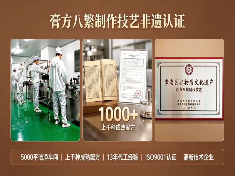 康瑞生物资质齐全，可承接多品类药食同源产品代加工